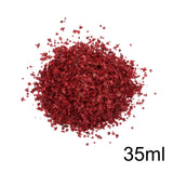 Maxbell 3xRealistic Miniature Leaves Simulation Leaves for Train DIY Mini Model Layout Red