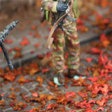 Maxbell 5xRealistic Miniature Leaves Simulation Leaves for Train DIY Mini Model Layout Red