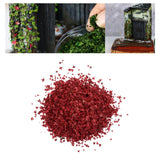 Maxbell 2xRealistic Miniature Leaves Simulation Leaves for Train DIY Mini Model Layout Red