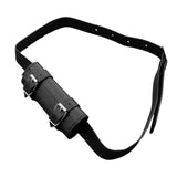 Maxbell 3xBelt Sword Holder PU Leather Tool Sheath Sword Holder for Men Pirate Cosplay Black