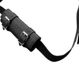 Maxbell 3xBelt Sword Holder PU Leather Tool Sheath Sword Holder for Men Pirate Cosplay Black