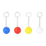 Maxbell 2xPickleball Keychain Portable Pickleball Bag for Backpack Hoilday Handbag blue