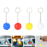 Maxbell 6xPickleball Keychain Portable Pickleball Bag for Backpack Hoilday Handbag blue