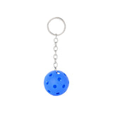 Maxbell 2xPickleball Keychain Portable Pickleball Bag for Backpack Hoilday Handbag blue