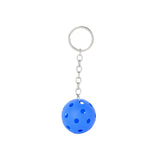 Maxbell 6xPickleball Keychain Portable Pickleball Bag for Backpack Hoilday Handbag blue