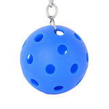 Maxbell 5xPickleball Keychain Portable Pickleball Bag for Backpack Hoilday Handbag blue