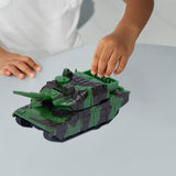 Maxbell 2xPull Back Tank Model Toy Realistic Kids Tank for 3-7 Years Old Kids Gift