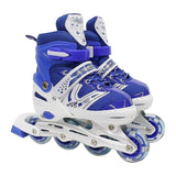 Maxbell Maxbell Kids Inline Skates Breathable Illuminating for Indoor and Outdoor Teens Gift Blue S