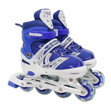 Maxbell Maxbell Kids Inline Skates Breathable Illuminating for Indoor and Outdoor Teens Gift Blue S