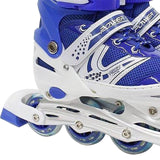 Maxbell Maxbell Kids Inline Skates Breathable Illuminating for Indoor and Outdoor Teens Gift Blue S