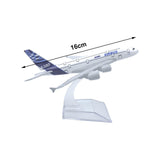Maxbell Diecast Aircraft Display High Simulation Aviation Model Metal Aircraft Model