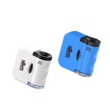 Kids Portable Microscope Education Toy Small Mini Microscope Toy for Science White