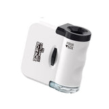 Kids Portable Microscope Education Toy Small Mini Microscope Toy for Science White