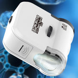 Kids Portable Microscope Education Toy Small Mini Microscope Toy for Science White