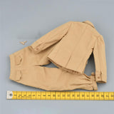 Maxbell 2 Pieces 1/6 Scale Uniform Full Set Costume for 12" Dress up Male Figures