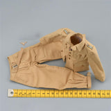 Maxbell 2 Pieces 1/6 Scale Uniform Full Set Costume for 12" Dress up Male Figures