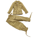Maxbell 2 Pieces 1/6 Scale Uniform Full Set Costume for 12" Dress up Male Figures