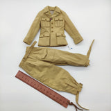 Maxbell 2 Pieces 1/6 Scale Uniform Full Set Costume for 12" Dress up Male Figures