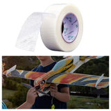 Maxbell Fibre Tape for Model Plane DIY Filament Tape Roll for Sealing Binding Fixing