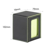 Maxbell Card Deck Box Organizer for Baseball Card Collectible Cards Collection Cards Green