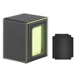 Maxbell Card Deck Box Organizer for Baseball Card Collectible Cards Collection Cards Green