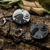 Maxbell Keychain Knife Key Accessories Compact Small Pocket for Office Outdoor black