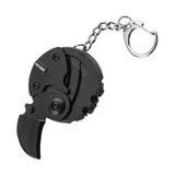 Maxbell Keychain Knife Key Accessories Compact Small Pocket for Office Outdoor black