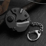 Maxbell Keychain Knife Key Accessories Compact Small Pocket for Office Outdoor black