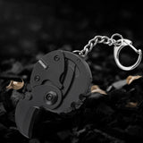Maxbell Keychain Knife Key Accessories Compact Small Pocket for Office Outdoor black