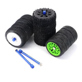 Maxbell Maxbell RC Wheel Rod RC Metal Wheel Rim Tire Storage Rod for 1/7 1/8 Vehicles Trucks