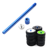 Maxbell Maxbell RC Wheel Rod RC Metal Wheel Rim Tire Storage Rod for 1/7 1/8 Vehicles Trucks