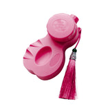 Maxbell Maxbell Calligraphy Ink Holder with Lid Pool Ink Well for Writings Paintings Drawing pink