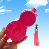 Maxbell Maxbell Calligraphy Ink Holder with Lid Pool Ink Well for Writings Paintings Drawing pink