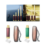 Maxbell Handheld Foldable Telescope Waterproof for View Watching Games Navigation Brown