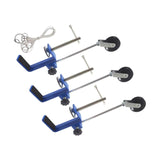 Maxbell Support Rod Fixed Pulley Physics Experiments Kits Table Clamp Set for School