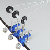 Maxbell Support Rod Fixed Pulley Physics Experiments Kits Table Clamp Set for School