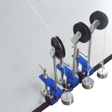 Maxbell Support Rod Fixed Pulley Physics Experiments Kits Table Clamp Set for School