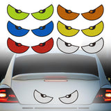 Maxbell Maxbell Big Eyes Car Sticker Cute Split Air Conditioning Sticker for Car Window Bike green