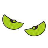 Maxbell Maxbell Big Eyes Car Sticker Cute Split Air Conditioning Sticker for Car Window Bike green