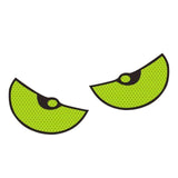 Maxbell Maxbell Big Eyes Car Sticker Cute Split Air Conditioning Sticker for Car Window Bike green