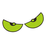 Maxbell Maxbell Big Eyes Car Sticker Cute Split Air Conditioning Sticker for Car Window Bike green