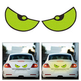 Maxbell Maxbell Big Eyes Car Sticker Cute Split Air Conditioning Sticker for Car Window Bike green