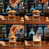 Maxbell Maxbell Cocktail Smoke Kits Wood Wooden Smoke Set for Home Hiking Outdoor