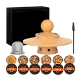 Maxbell Maxbell Cocktail Smoke Kits Wood Wooden Smoke Set for Home Hiking Outdoor