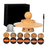 Maxbell Maxbell Cocktail Smoke Kits Wood Wooden Smoke Set for Home Hiking Outdoor
