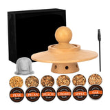 Maxbell Maxbell Cocktail Smoke Kits Wood Wooden Smoke Set for Home Hiking Outdoor