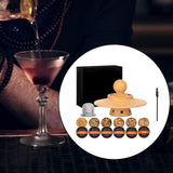 Maxbell Maxbell Cocktail Smoke Kits Wood Wooden Smoke Set for Home Hiking Outdoor