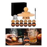 Maxbell Maxbell Cocktail Smoke Kits Wood Wooden Smoke Set for Home Hiking Outdoor