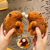 Maxbell Maxbell Capybara Plush Toy Keychain Cute Capybara Plush Doll for Family Lovers Gifts