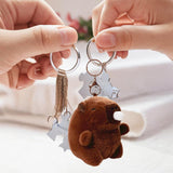 Maxbell Maxbell Capybara Plush Toy Keychain Cute Capybara Plush Doll for Family Lovers Gifts